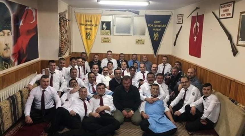 Parti başkanları yaren evine misafir oldu