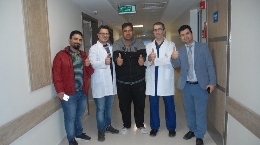 Irak&rsquo;tan geldi Hatem de şifa buldu