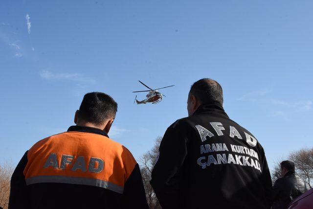 Çanakkale'de kayıp olduğu öne sürülen 4 çocuk, 200 kişilik ekiple aranıyor (2)