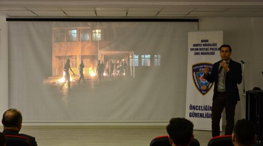 Adana Emniyeti &ccedil;ocuklar i&ccedil;in adeta seferber oldu