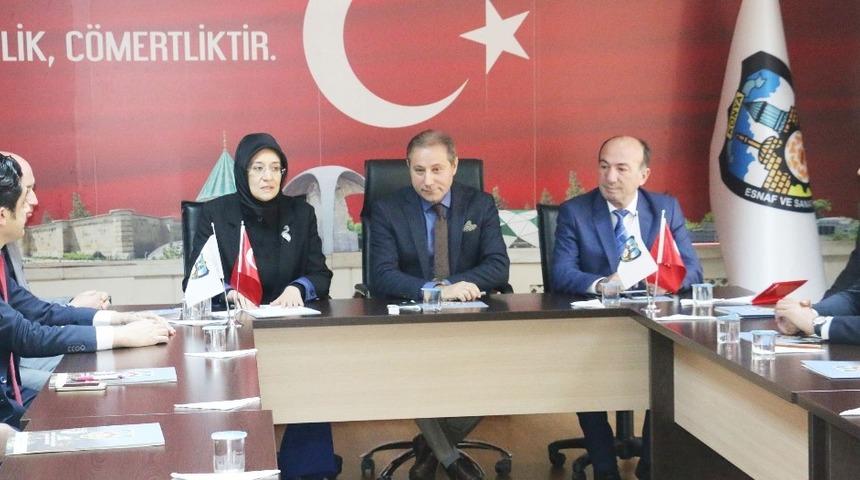 Milletvekili Samancı KONESOB y&ouml;netimiyle istişare toplantısında buluştu