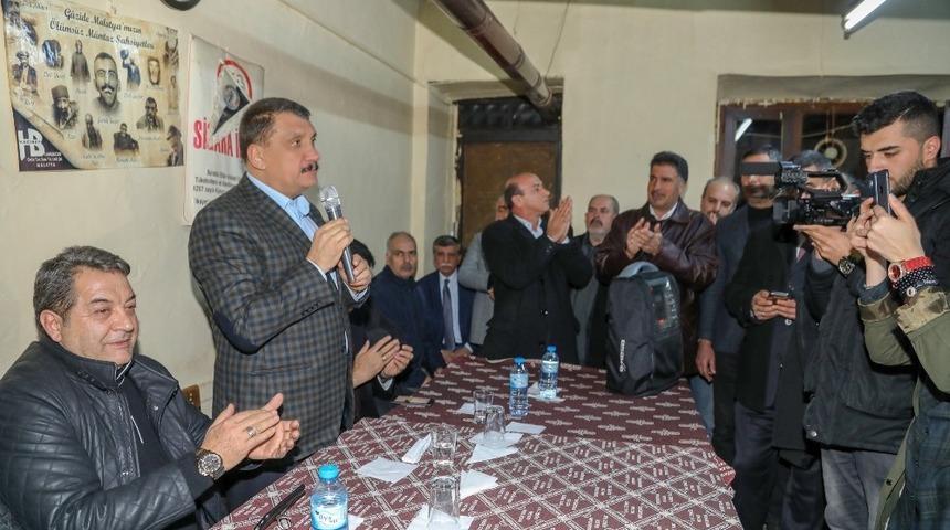 Gürkan’dan hizmet vurgusu