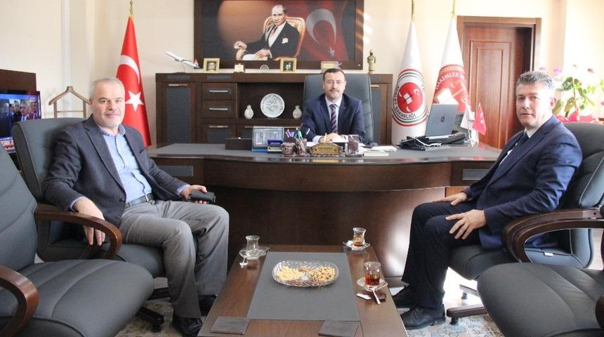 İHA&rsquo;dan Başsavcı Korkmaz&rsquo;a nezaket ziyareti
