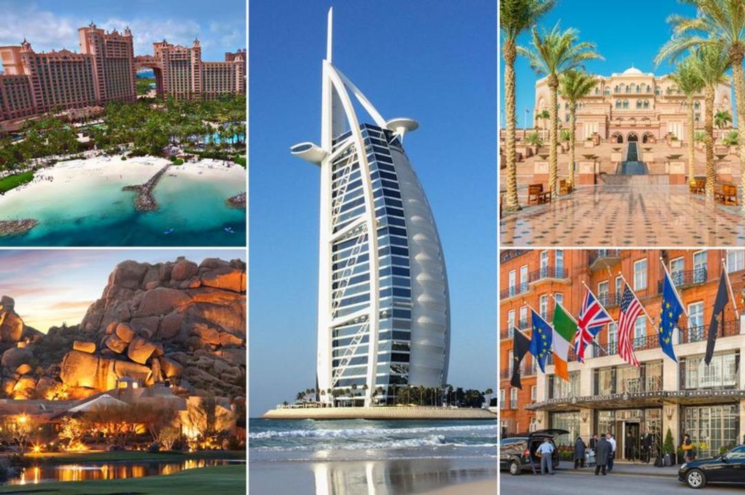 Mega suitler &ouml;zel uşaklar ve epik havuzlarla d&uuml;nyanın en l&uuml;ks otelleri