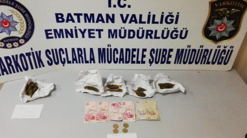 Batman&rsquo;da uyuşturucu operasyonunda bir tutuklama