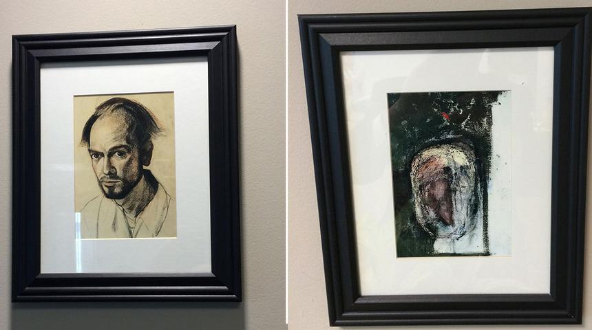 Yavaşça silinmiş tüm anılar: Alzheimer teşhisi konulduktan sonra hatırladığı kadarıyla kendi yüzünü çizen ressam