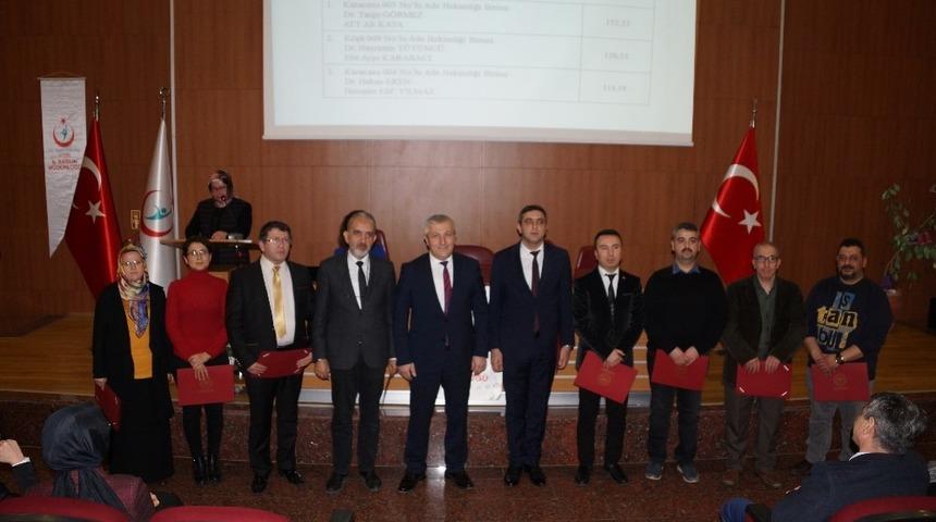 Aydın&rsquo;da kanser taramalarında başarılı olan sağlık personelleri &ouml;d&uuml;llendirildi