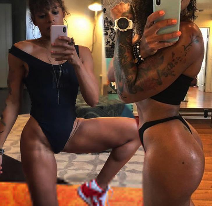 Doğum sonrası verdiği kilolar sayesinde Kim Kardashian'ın antren&ouml;r&uuml; oldu! 'Kim'in bir bildiği var'