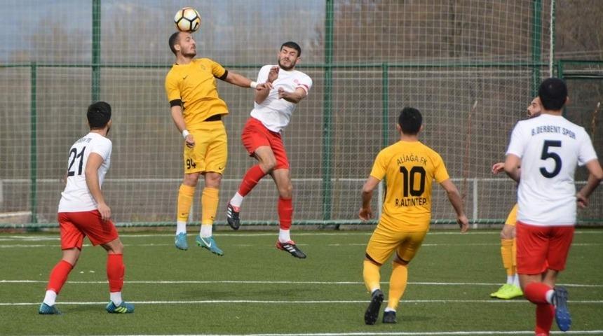 Aliağaspor&rsquo;un bileği b&uuml;k&uuml;lm&uuml;yor