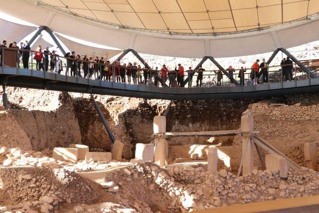 Sporcular Göbeklitepe’yi gezdi 2