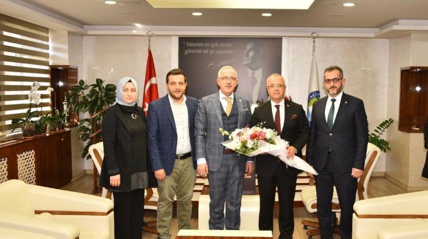 AK Partili vekilden MHP&rsquo;li başkana ziyaret