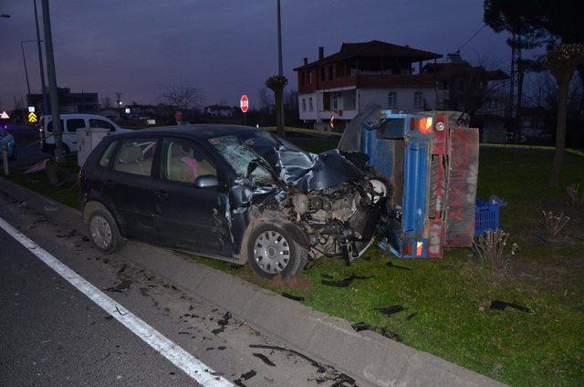 Ordu’da trafik kazası: 1 ölü, 3 yaralı