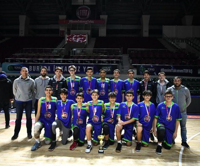 Tofaş U14 takımı Bursa Şampiyonu