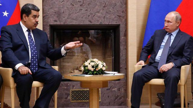 Maduro ve Putin Aralık ayında Moskova'da görüşmişlerdi.