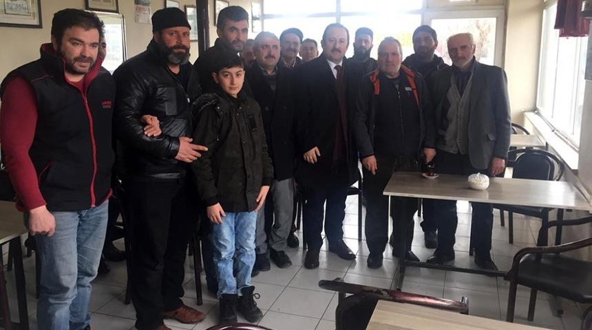 Vali Pehlivan k&uuml;&ccedil;&uuml;k sanayi sitesi esnafını ziyaret etti