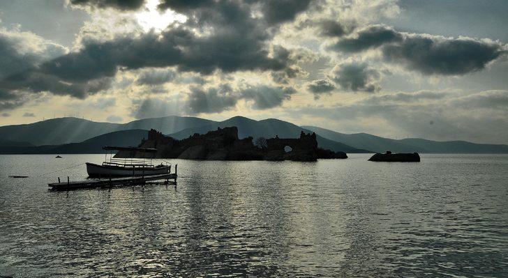 Bafa Gölü'nde görsel şölen! Buraya giden gün batmadan geri dönmüyor G1