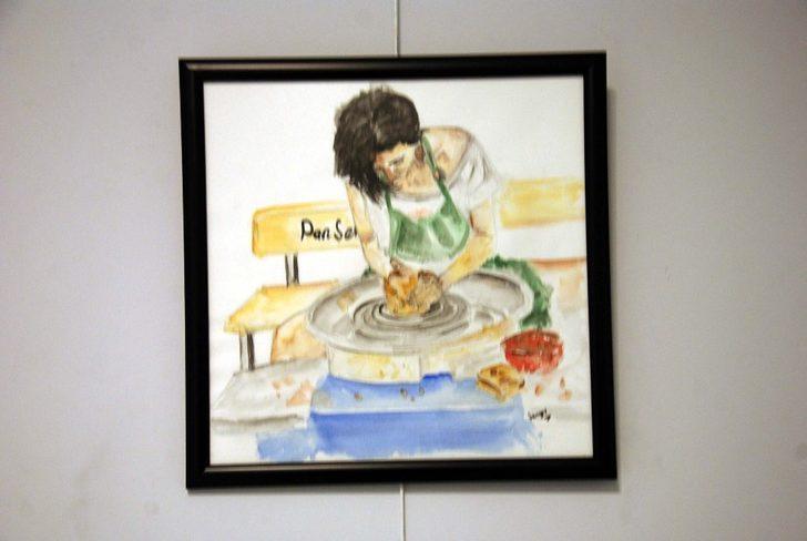 Şengül Aksoy ilk kişisel sergisini açtı G3