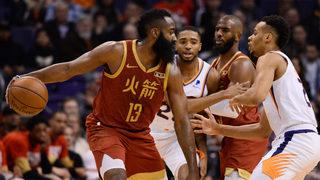 Harden'ın 44 sayısı, Houston Rockets'ı galibiyete taşıdı