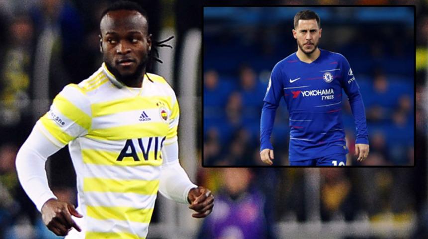 Victor Moses'a Eden Hazard benzetmesi