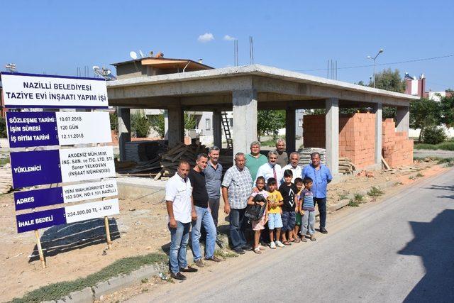 Nazilli Belediyesi 2. taziye evini ilçeye kazandırdı