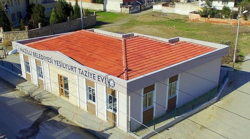 Nazilli Belediyesi 2. taziye evini ilçeye kazandırdı
