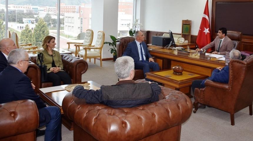 Başkan Kale’den Aldemir ve Aslantaş’a ziyaret