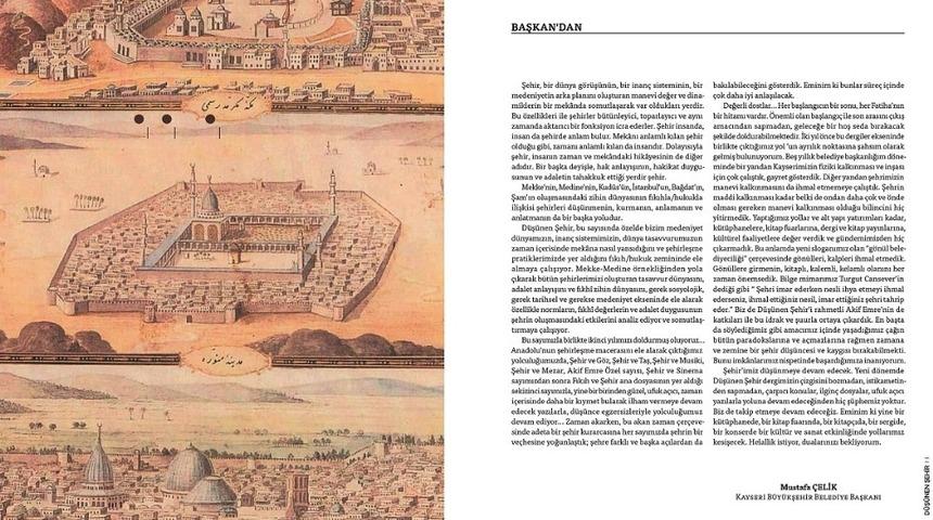 &ldquo;D&uuml;ş&uuml;nen Şehir&rdquo; Dergisinin yeni sayısı &ccedil;ıktı