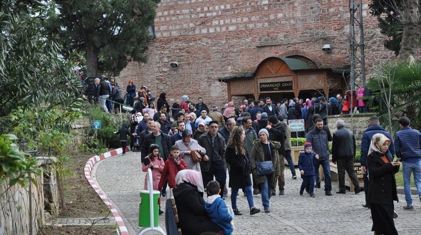Osmanlı Padişahları Tarih Şeridi&rsquo;ne ziyaret&ccedil;i akını