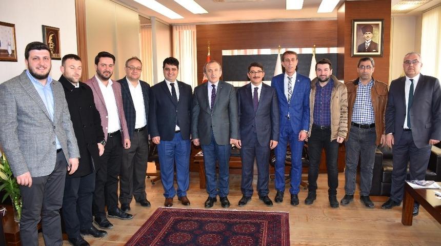 Cumhur İttifakından ilk ziyaret MTSO’ya