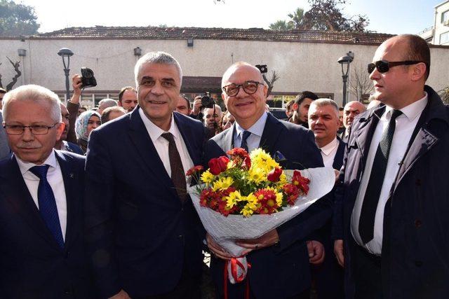 Başkan Ergün’den Akhisar ziyareti