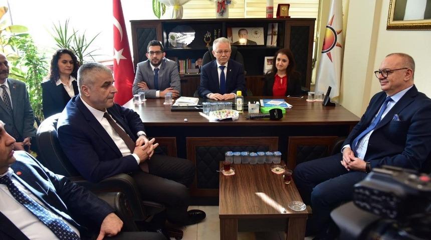 Başkan Ergün’den Akhisar ziyareti