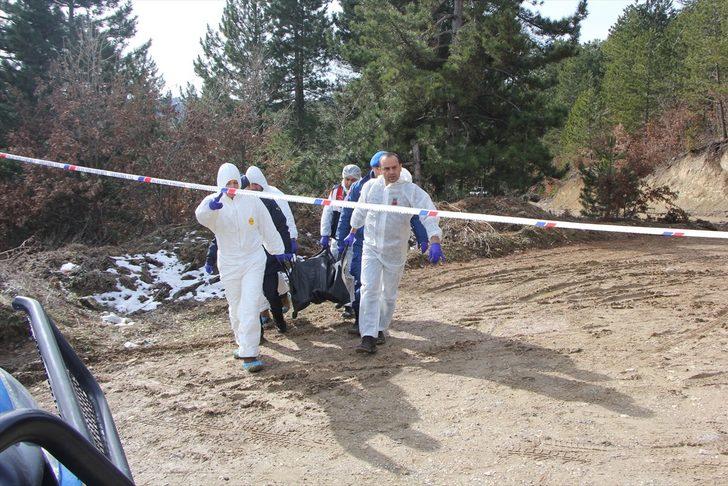 Kütahya'da ormanlık alanda erkek cesedinin bulunması G3