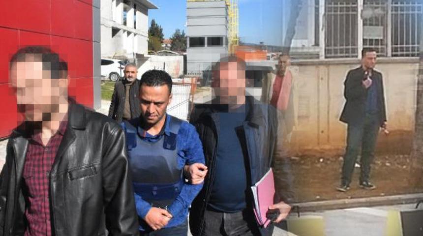 Gaziantep'te 3 kişiyi öldüren damat adliyeye böyle getirildi