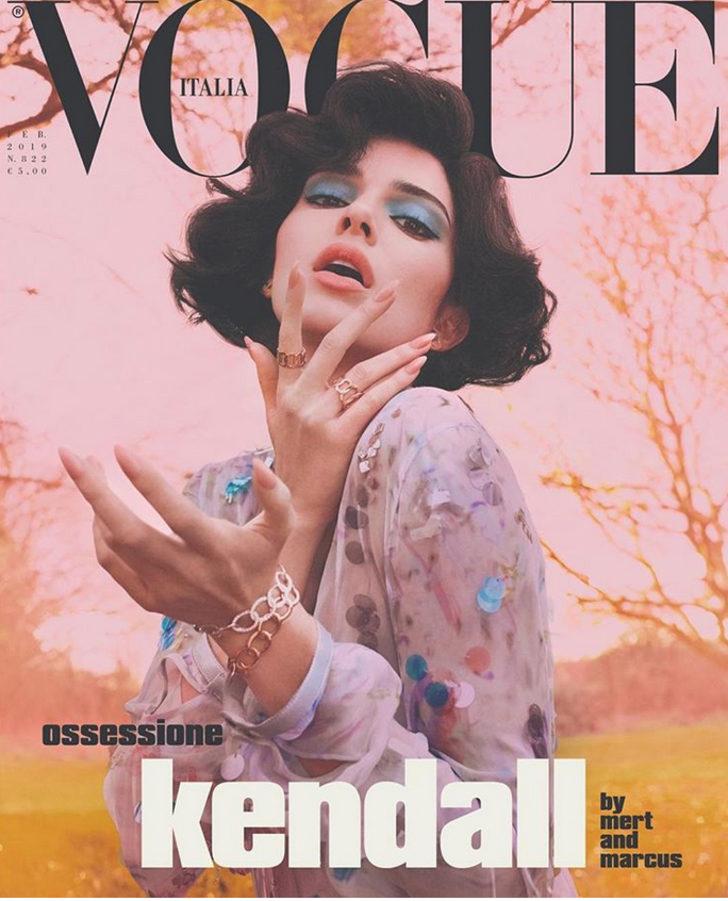 Kendall Jenner'ın Vogue dergisine verdiği poz olay oldu! Milyonlarca kişi beğeni yağmuruna tuttu G1