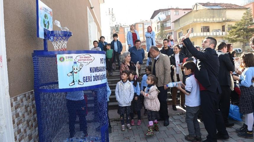 Kastamonu Belediyesi, okullara pet şişesi potası kuracak