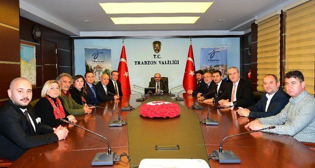 TÜRSAB Yönetim kurulu Trabzon’da toplandı