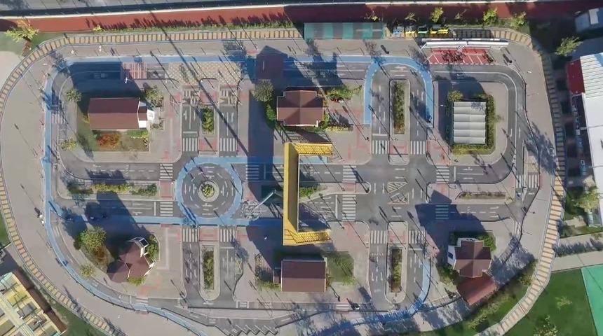 Kırıkkale Valiliği&rsquo;nden gelen heyet Trafik Park&rsquo;taki &ccedil;alışmaları inceledi