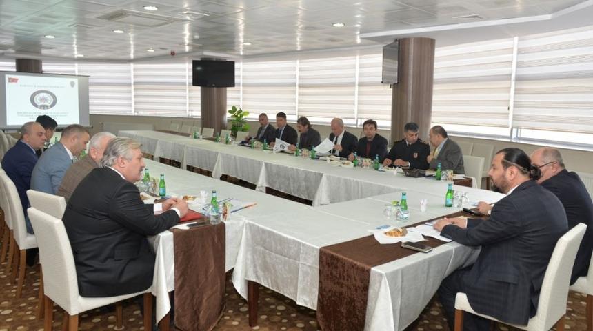 KM&Uuml;&rsquo;de g&uuml;venlik koordinasyon toplantısı yapıldı