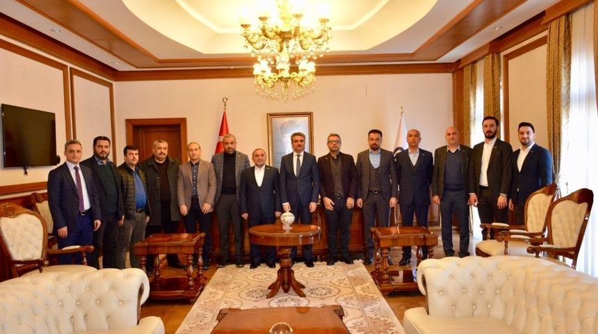 M&Uuml;SİAD&rsquo;dan Vali Baruş&rsquo;a ziyaret