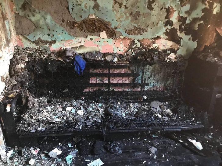 Osmaneli’de ev yangını G3