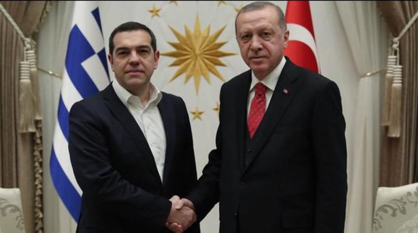 Cumhurbaşkanı Erdoğan ve Çipras'tan ortak açıklama