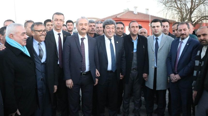 Ataş&rsquo;a Kayseri&rsquo;de coşkulu karşılama