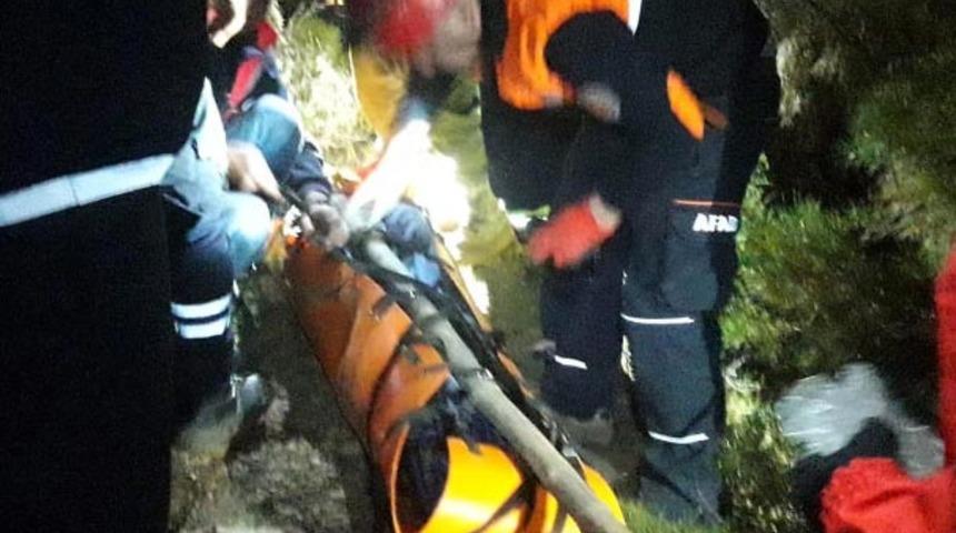 Küçük Balan Dağı'nda feci ölüm! 60 metre yükseklikten yere çakıldı