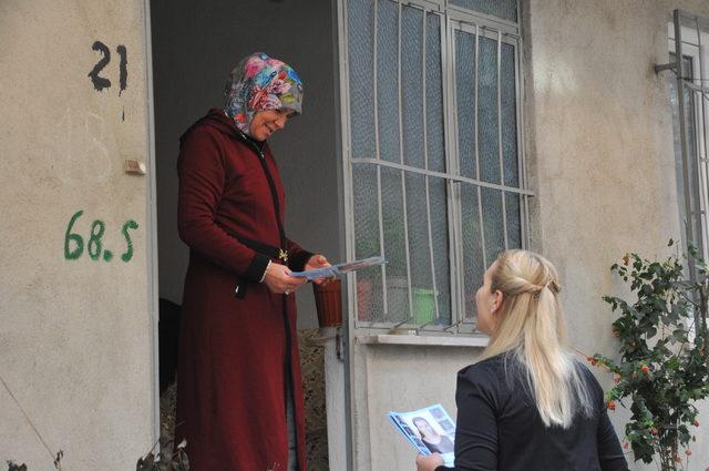 Milli sporcu Yasemin, muhtar adayı oldu