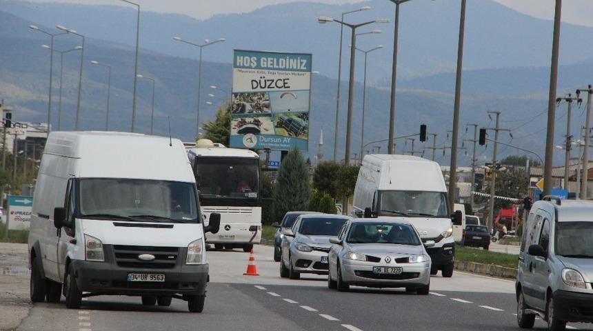 D&uuml;zce&rsquo;ye kayıtlı ara&ccedil; sayısı 110 bin 653 oldu