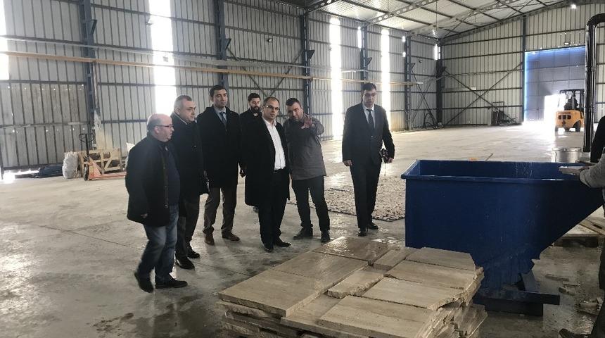 Turhal&rsquo;da 6. mermer fabrikası faaliyete ge&ccedil;ti