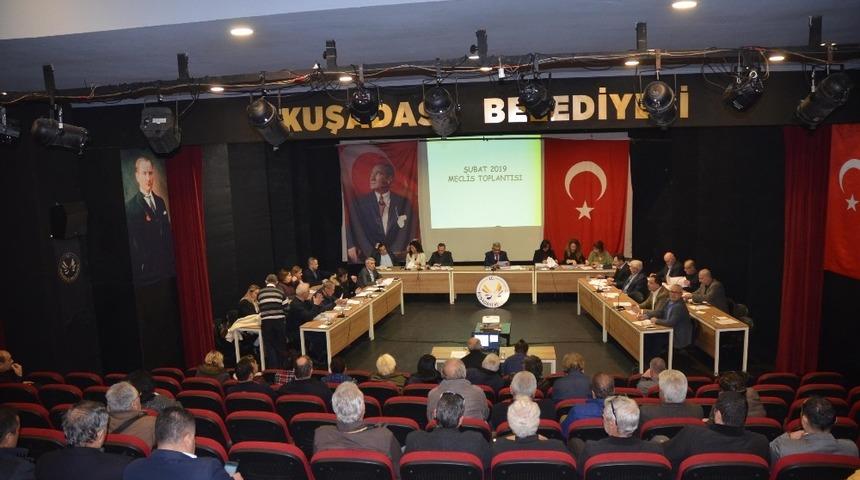 Kuşadası Belediye Meclisi Şubat ayı toplantısı yapıldı