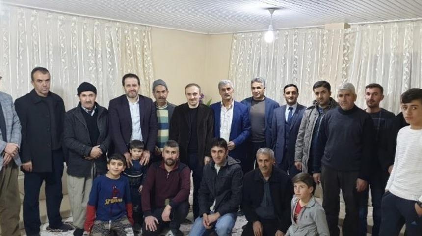 Başkan Epcim, ailelere konuk olmaya devam ediyor