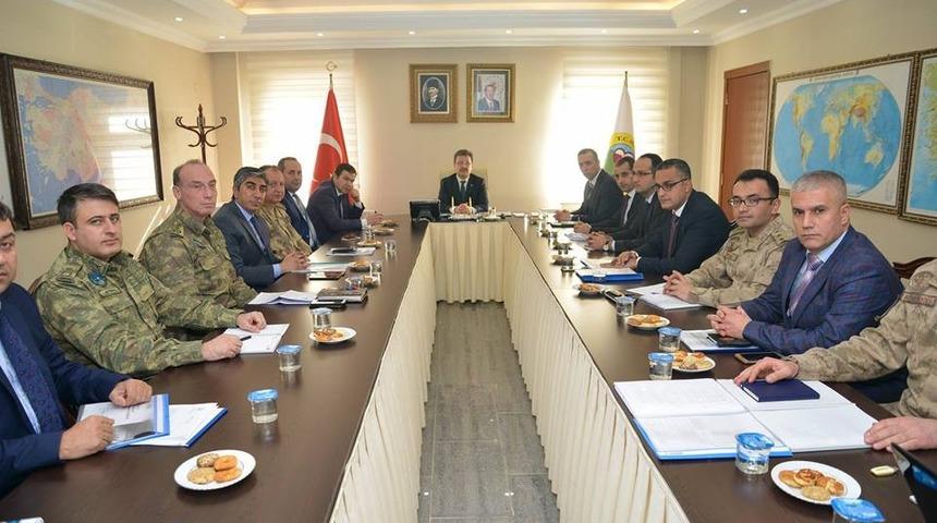 Iğdır&rsquo;da se&ccedil;im g&uuml;venliği toplantısı yapıldı