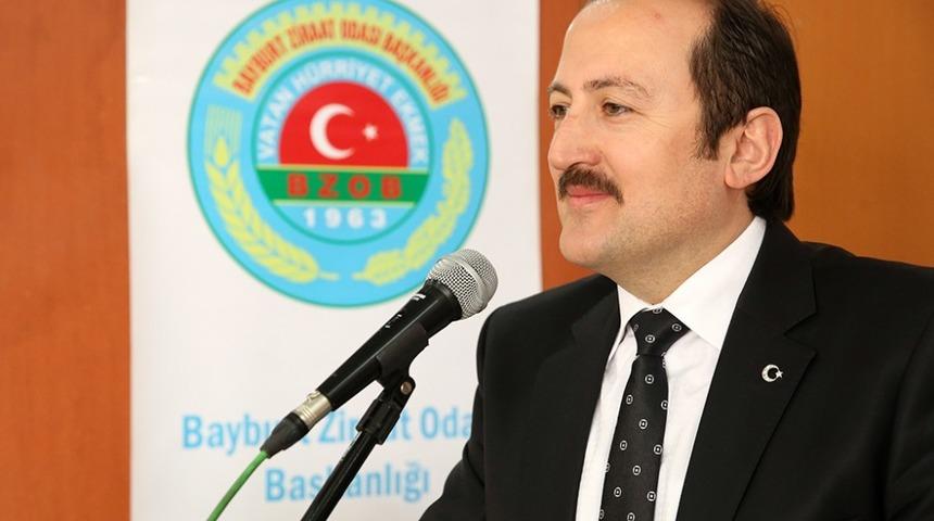 Vali Pehlivan Ziraat Odası&rsquo;nın genel kurul toplantısına katıldı